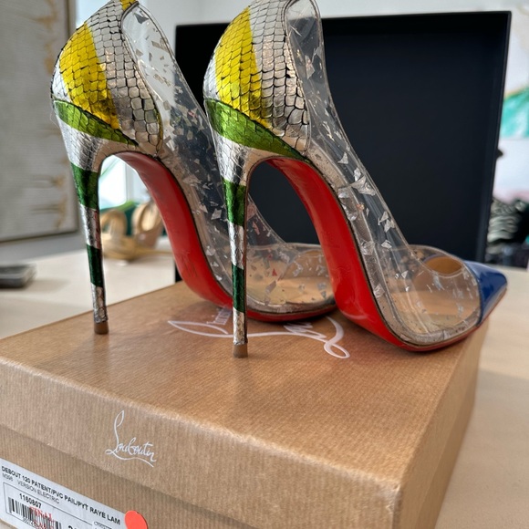 Christian Louboutin - Debout 120 Python Heel - Picture 13 of 13